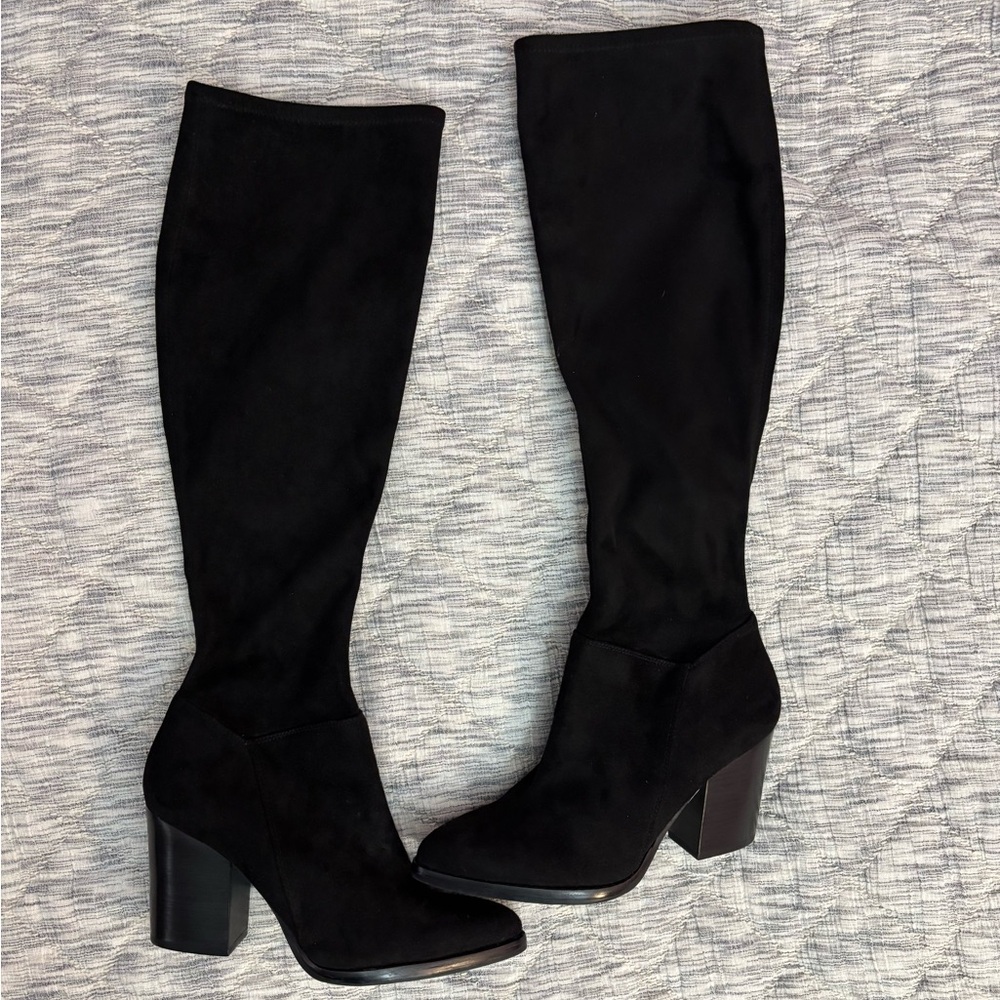 Marc Fisher Black Knee High Boots Sz 6 NWOT | Marc Fisher Knee High Black Boots- - Picture 4 of 7